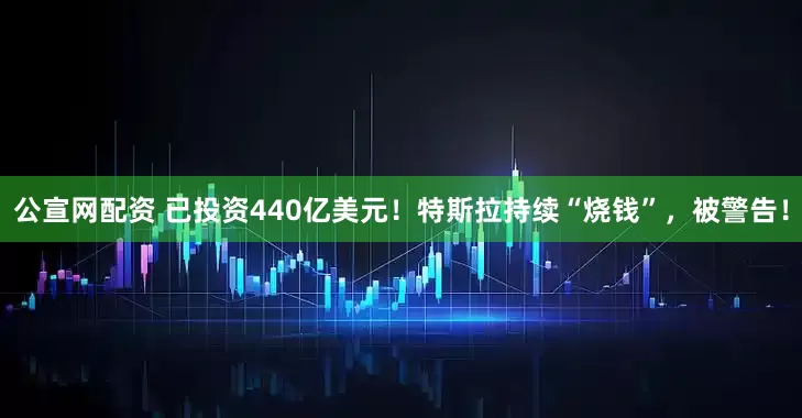 公宣网配资 已投资440亿美元！特斯拉持续“烧钱”，被警告！